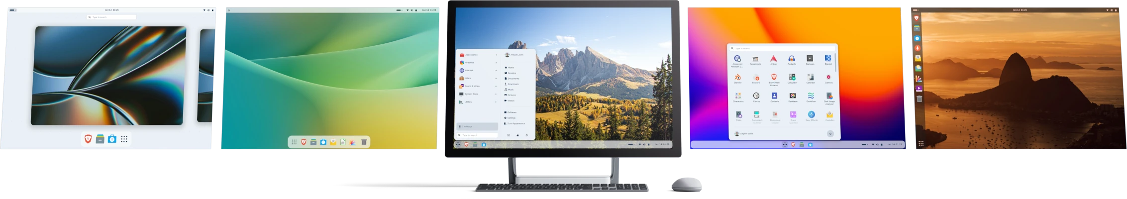 WISE OS Interface Showcase